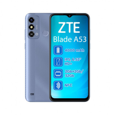 Мобільний телефон ZTE Blade A53 2/32GB Blue