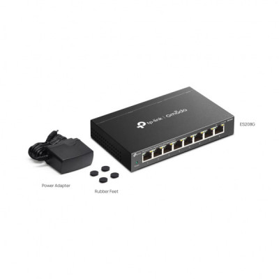 Комутатор мережевий D-Link ES208G