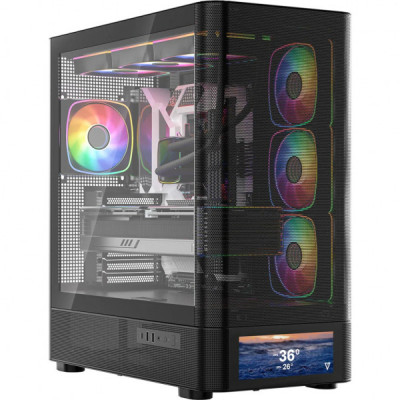 Корпус для ПК Modecom VOLCANO AQ500 ARGB (MC-A-AQ500-4FA-B)