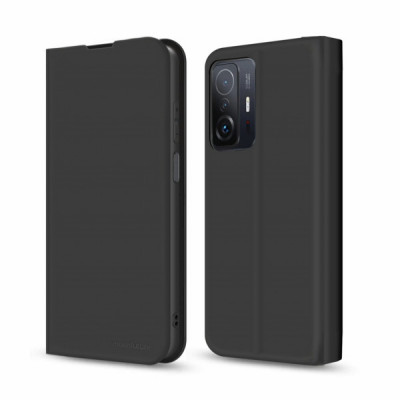 Чохол до мобільного телефона MakeFuture Xiaomi 11T/11T Pro Flip (Soft-Touch PU) Black (MCP-X11T/11TPBK)