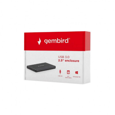 Кишеня зовнішня Gembird 2.5" USB3.0 black (EE2-U3S-3)