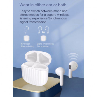 Навушники Xiaomi MiiiW Conch True Wireless Earphone W200 White (MWTW04)