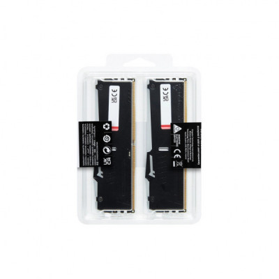 Модуль пам'яті для комп'ютера DDR5 128GB (2x64GB) 5600 MHz Beast RGB Kingston Fury (ex.HyperX) (KF556C40BBAK2-128)