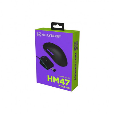 Мишка Hator Hellyberry HM47 Wireless Black/Violet (HM47_black_violet)