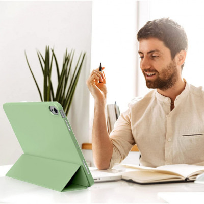 Чохол до планшета BeCover Tri Fold Soft TPU Silicone Apple iPad 10.9" 2022/24/11" 2025 Light Green (708520)