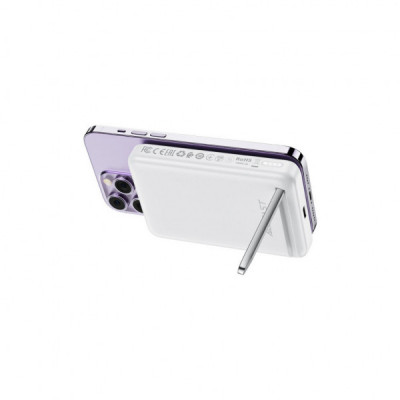 Батарея універсальна Acefast Magnetic Wireless 10000mAh 20W PD, QC/3.0, QI 20W, M6 White (6974316282617)