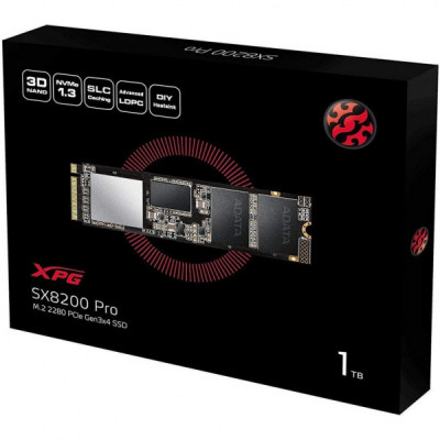 Накопичувач SSD M.2 2280 1TB ADATA (ASX8200PNP-1TT-C)