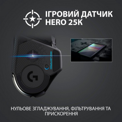 Мишка Logitech G502 Lightspeed Black (910-005567)