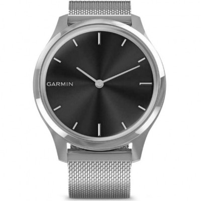 Смарт-годинник Garmin vivomove Luxe, S/E EU, Silver, Milanese (010-02241-23)