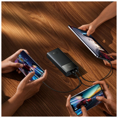 Батарея універсальна Baseus EnerFill FP41 30000mAh 22,5W PD QC black (E0027K00)