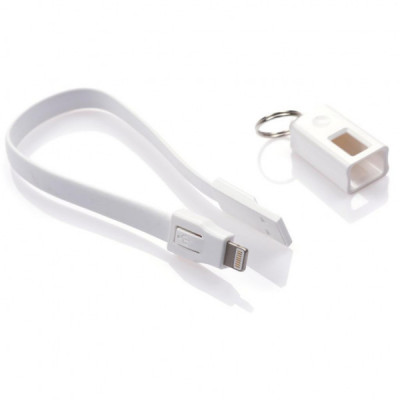 Дата кабель USB 2.0 AM to Lightning 0.215m Vinga (USBAMLightning-0.215)