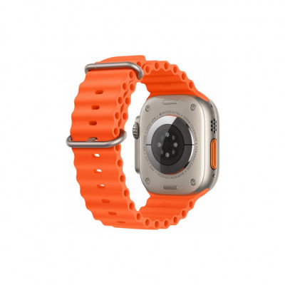 Смарт-годинник Apple Watch Ultra 2 GPS + Cellular, 49mm Titanium Case with Orange Ocean Band (MREH3UL/A)