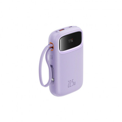 Батарея універсальна Baseus Qpow2 20000mAh 22.5W PD, QC/3.0, Purple (P10055002513-00)
