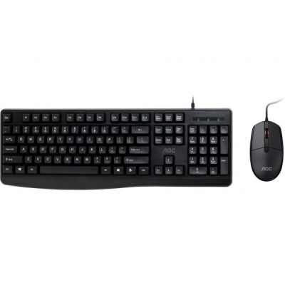 Комплект AOC KM170B USB UA Black (KM170B/97)