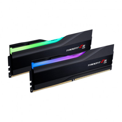 Модуль пам'яті для комп'ютера DDR5 32GB (2x16GB) 8000 MHz Trident Z5 RGB Black G.Skill (F5-8000J3848H16GX2-TZ5RK)