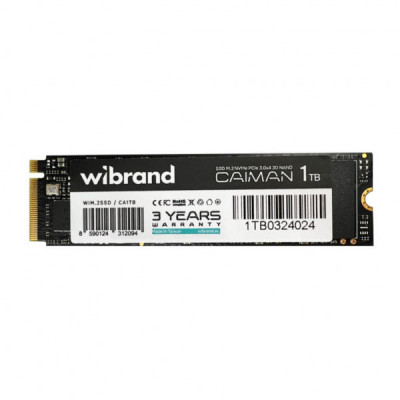 Накопичувач SSD M.2 2280 1TB Caiman Wibrand (WIM.2SSD/CA1TB)