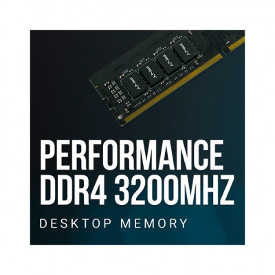 Модуль пам'яті для комп'ютера DDR4 8GB 3200 MHz PNY (MD8GSD43200-SI)