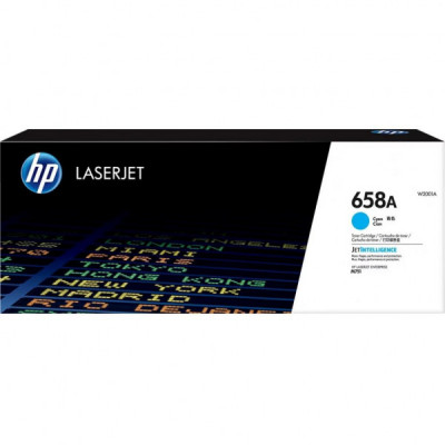 Картридж HP CLJ 658A Enterprise M751n/M751dn 6К Cyan (W2001A)