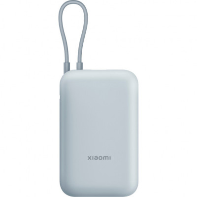 Батарея універсальна Xiaomi 10000mAh 22.5W, Integrated Cable, blue (BHR9073GL)