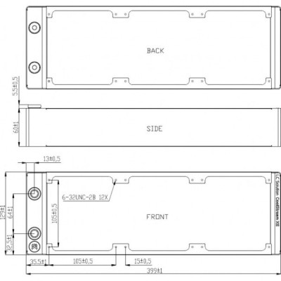 Радіатор охолодження Ekwb EK-CoolStream XE 360 (Triple) PIECE (3830046995223)