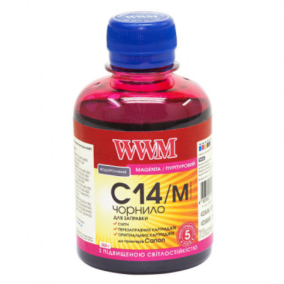 Чорнило WWM CANON CLI-451/CLI-471 200г Magenta (C14/M)