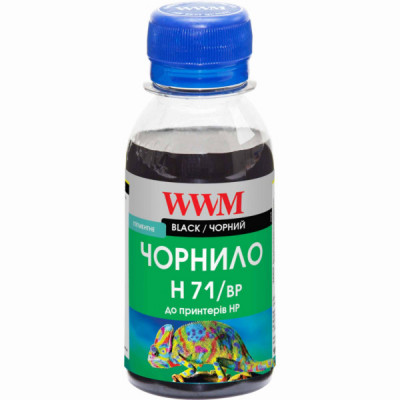 Чорнило WWM HP №711 100г Black pigm. (H71/BP-2)