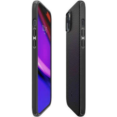 Чохол до мобільного телефона Spigen Apple iPhone 14 Mag Armor MagFit, Matte Black (ACS05065)