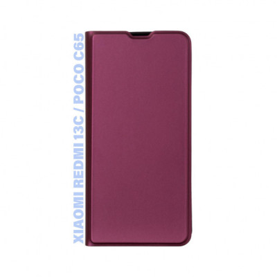 Чохол до мобільного телефона BeCover Exclusive New Style Xiaomi Redmi 13C / Poco C65 Red Wine (711196)