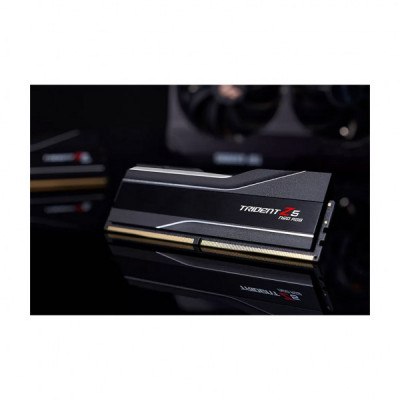Модуль пам'яті для комп'ютера DDR5 64GB (2x32GB) 6000 MHz Trident Z5 Neo RGB Matte Black G.Skill (F5-6000J2836G32GX2-TZ5NR)