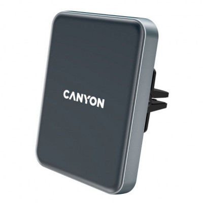 Універсальний автотримач Canyon Car holder and wireless charger MegaFix, C-15, 15W (CNE-CCA15B)