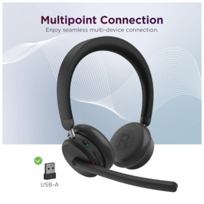 Навушники Lenovo Dual-Mode Wireless ANC 6550 Black (4XD1S19777)