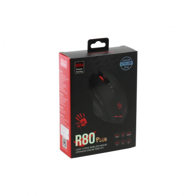 Мишка A4Tech Bloody R80 Plus Wireless/USB Black Skull (4711421003018) Мишка A4Tech Bloody R80 Plus Wireless/USB Black Skull (4711421003018)