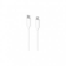 Дата кабель USB-C to Lightning 1.0m Glow white 2E (2E-CCCL-WH)