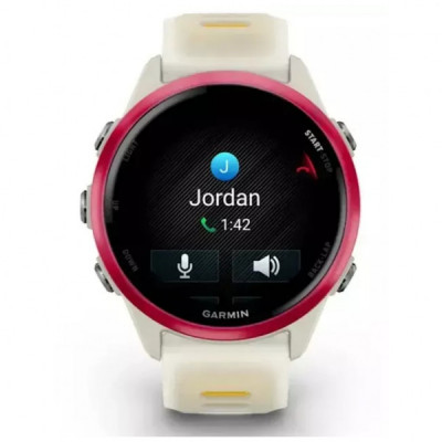 Смарт-годинник Garmin Forerunner 570 - 42MM, Bone/Raspberry/Mango, GPS смарт-годин (010-02970-02)