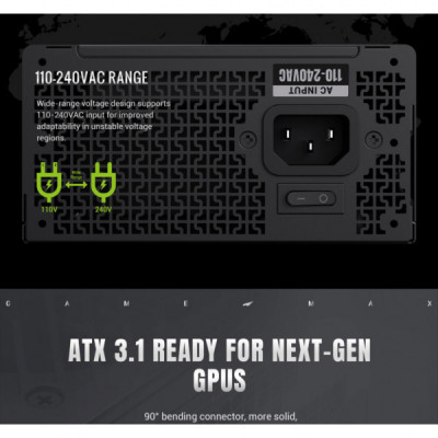 Блок живлення Gamemax 650W (GS 650G V25)
