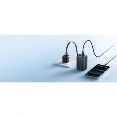 Батарея універсальна Anker 10000mAh Nano 45W Built-In USB-C Cable Black (A1638H11) Батарея універсальна Anker 10000mAh Nano 45W Built-In USB-C Cable Black (A1638H11)