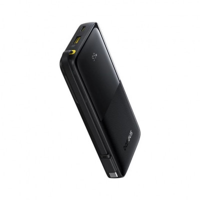 Батарея універсальна Baseus Bipow 2 Digital Display 10000mAh 20W with Built-in USB-C Cable Black (P10077101113-00)