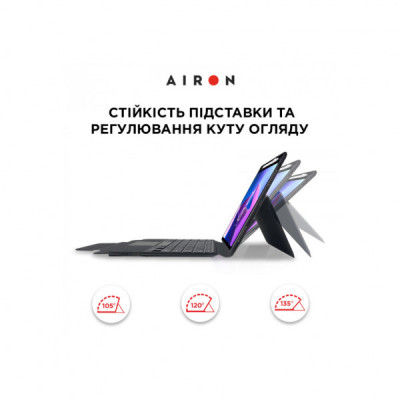 Чохол до планшета AirOn Premium Lenovo Tab M10 Plus 3Gen 2022 10.6" with Keyboard (4822352781100)