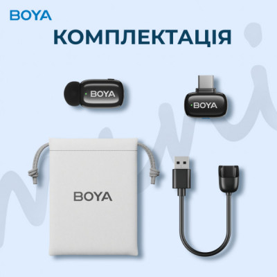Мікрофон Boya mini-16 Type-C Black (mini-16) Мікрофон Boya mini-16 Type-C Black (mini-16)