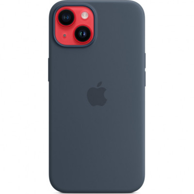 Чохол до мобільного телефона Apple iPhone 14 Plus Silicone Case with MagSafe - Storm Blue,Model A2911 (MPT53ZE/A)