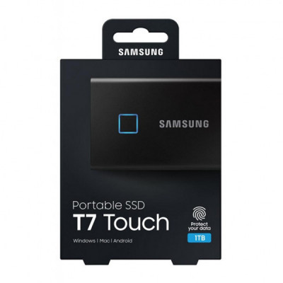 Накопичувач SSD USB 3.2 1TB T7 Touch Samsung (MU-PC1T0K/WW)