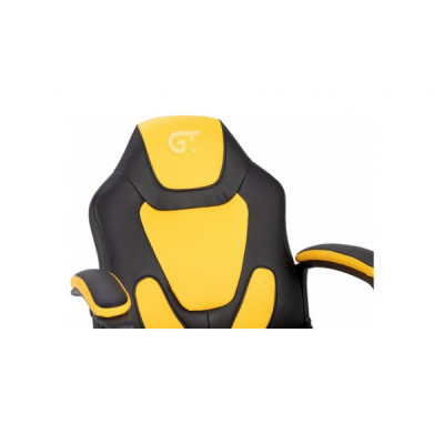 Крісло ігрове GT Racer X-1414 Black/Yellow