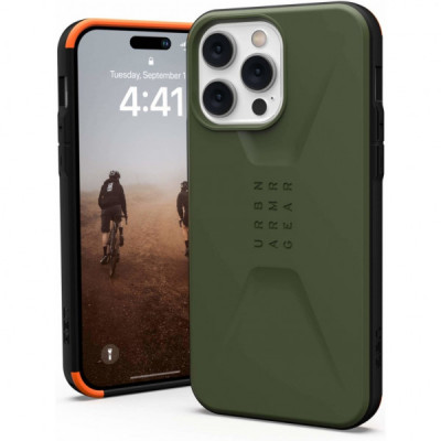 Чохол до мобільного телефона Uag Apple iPhone 14 Pro Max Civilian, Olive (114043117272)