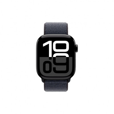 Смарт-годинник Apple Watch Series 10 GPS 42mm Jet Black Aluminium Case with Ink Sport Loop (MWWG3QH/A)