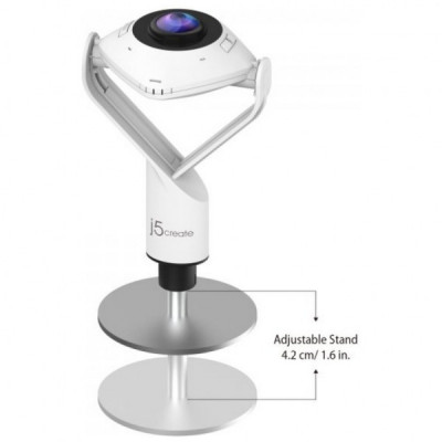 Веб-камера J5create JVCU360-N 360 Rundum USB-A/C (JVCU360-N) Веб-камера J5create JVCU360-N 360 Rundum USB-A/C (JVCU360-N)