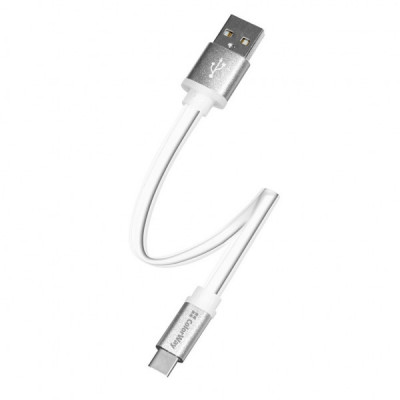 Дата кабель USB 2.0 AM to Type-C 0.25m white ColorWay (CW-CBUC001-WH)