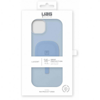 Чохол до мобільного телефона Uag [U] Apple iPhone 14 Plus Lucent 2.0 Magsafe, Cerulean (114077315858)