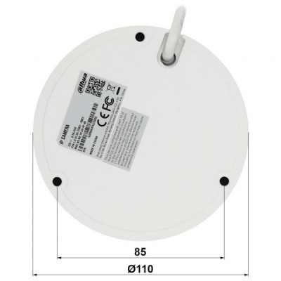 Камера відеоспостереження Dahua DH-IPC-HDBW2441E-S (2.8)