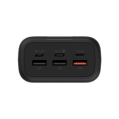 Батарея універсальна Silicon Power 30000mAh QX55 Black (SP30KMAPBKQX550K)