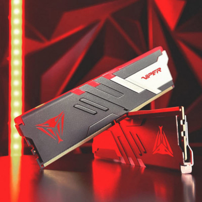 Модуль пам'яті для комп'ютера DDR5 64GB (2x32GB) 6000 MHz Viper Venom RGB Patriot (PVVR564G600C30K)